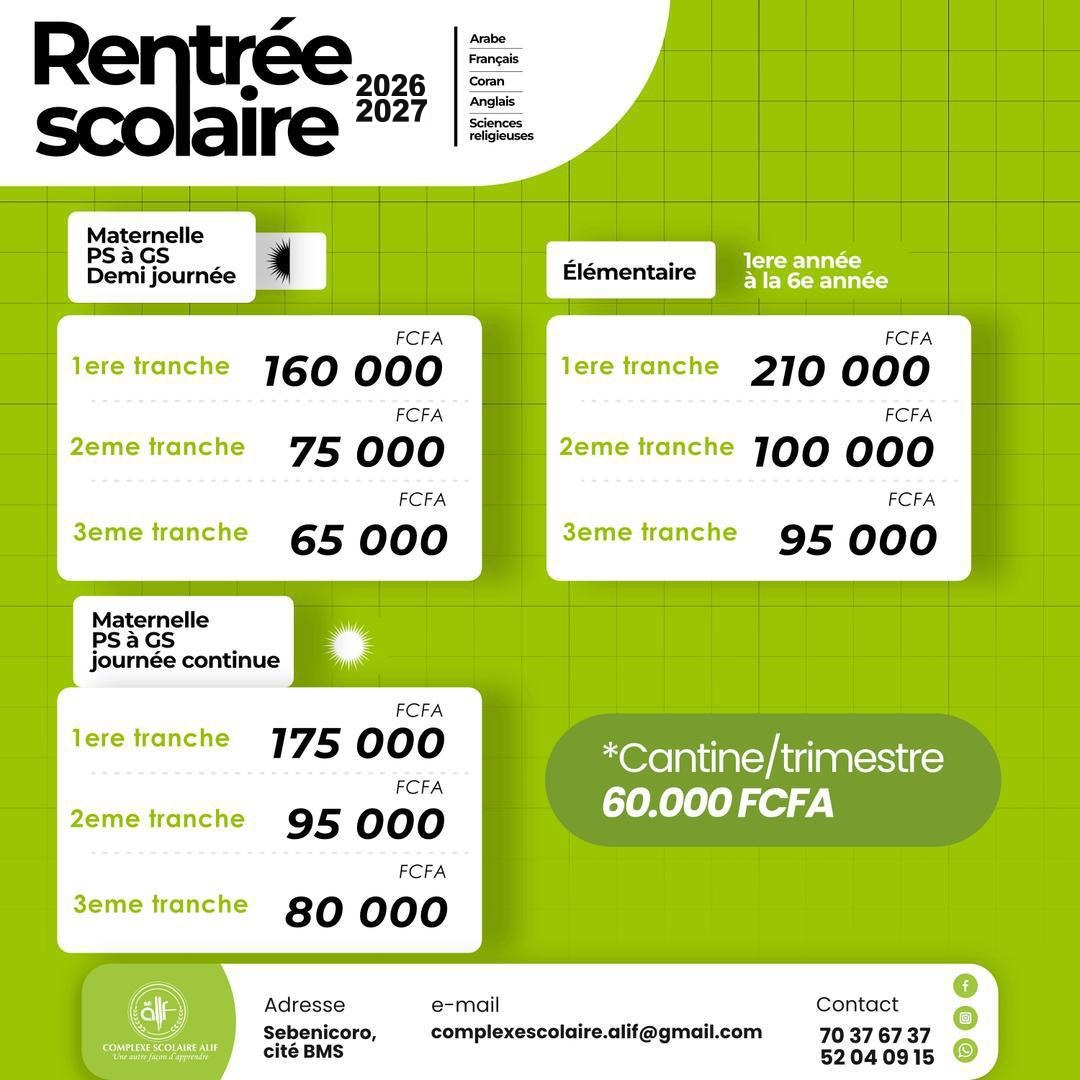 Affiches & communications 2026-2027